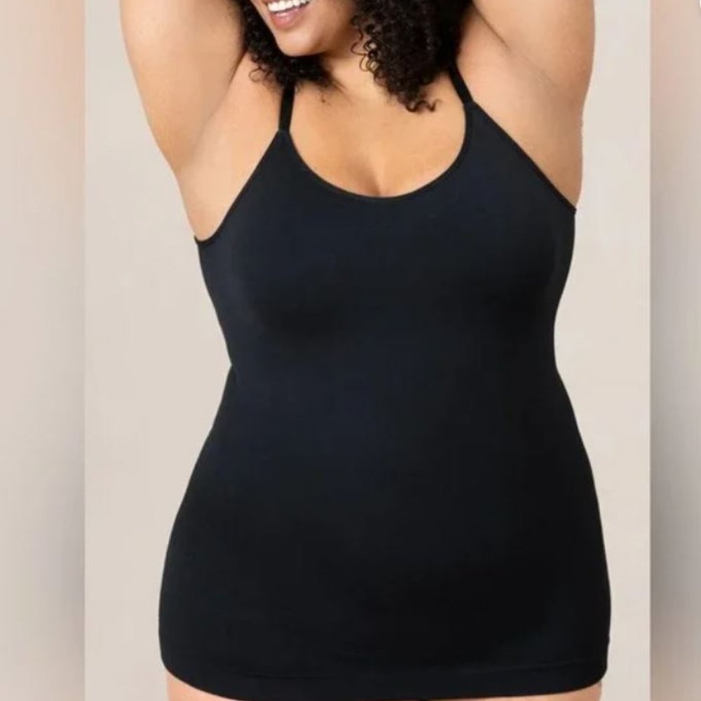Shapermint Essentials All Day Every Day Scoop Neck Cami Black Size XXL/2XL NWT